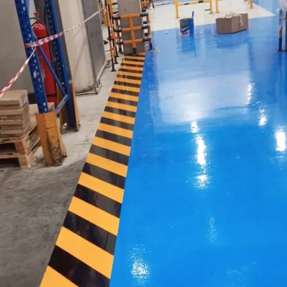 revêtement de sol anti poussière surface resine epoxy